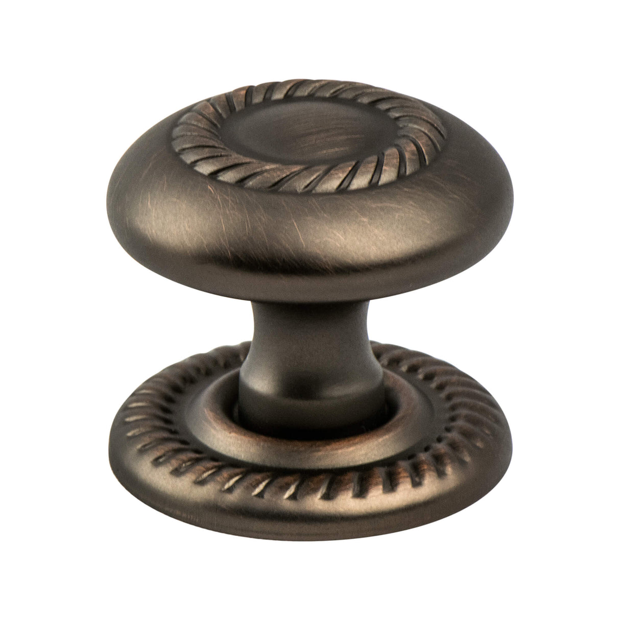 Advantage Plus Four Verona Bronze Roped Knob