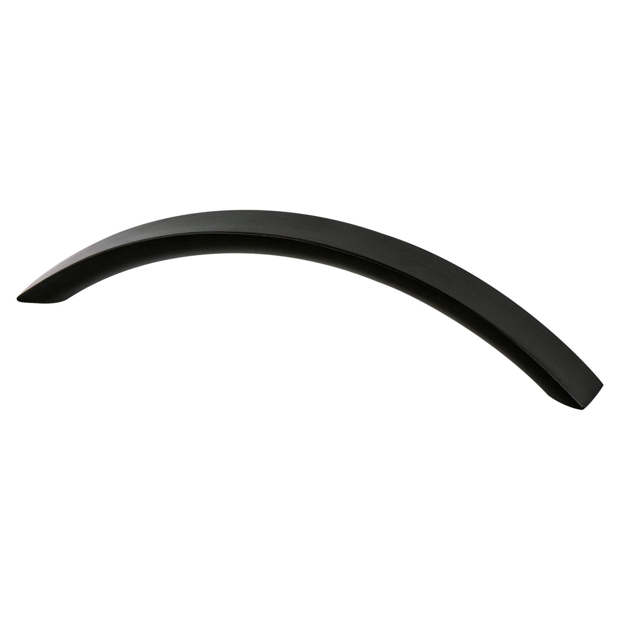 Contemporary Advantage Four 128mm CC Matte Black Flat Arch Pull