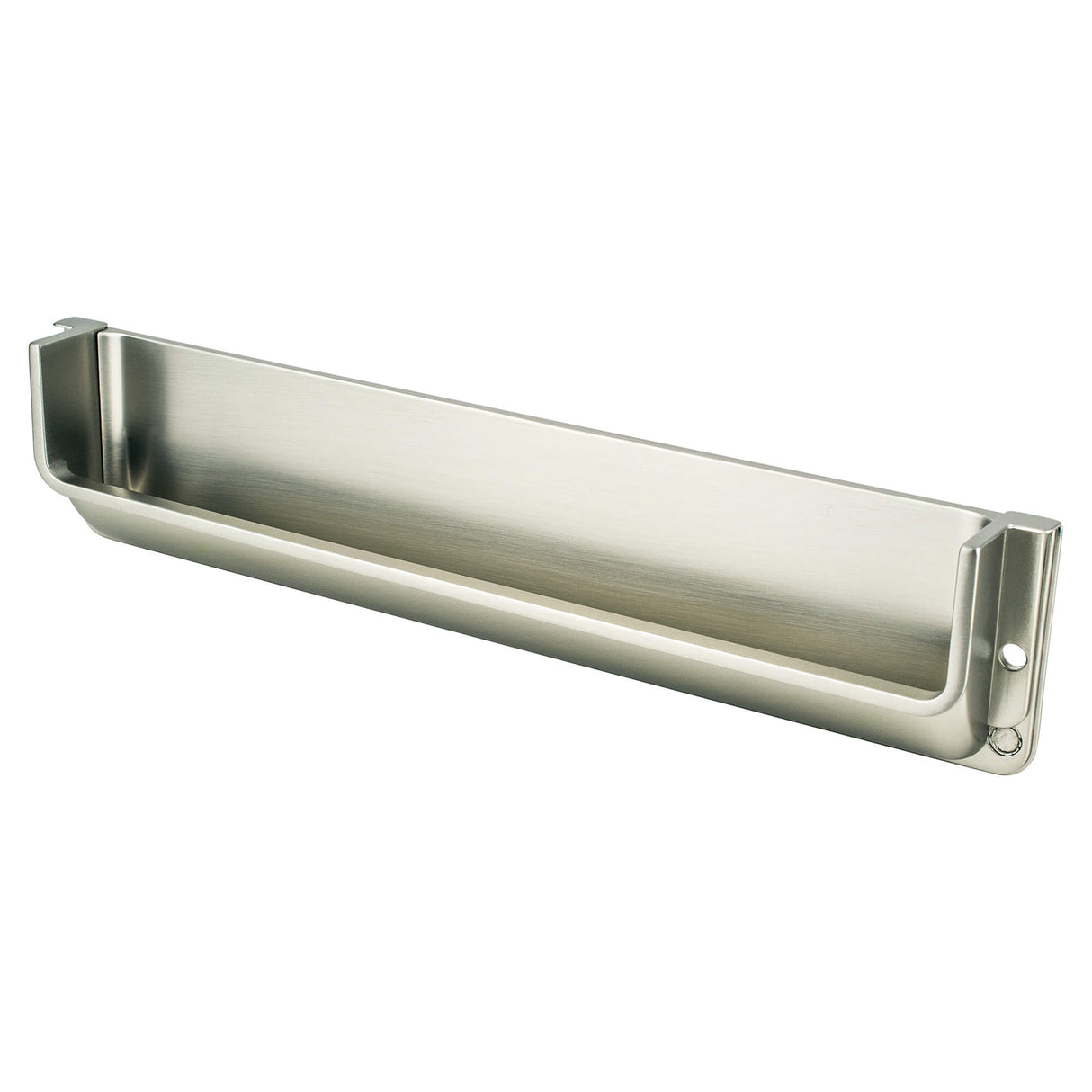 Recess 202mm Brushed Nickel Recessed Pull