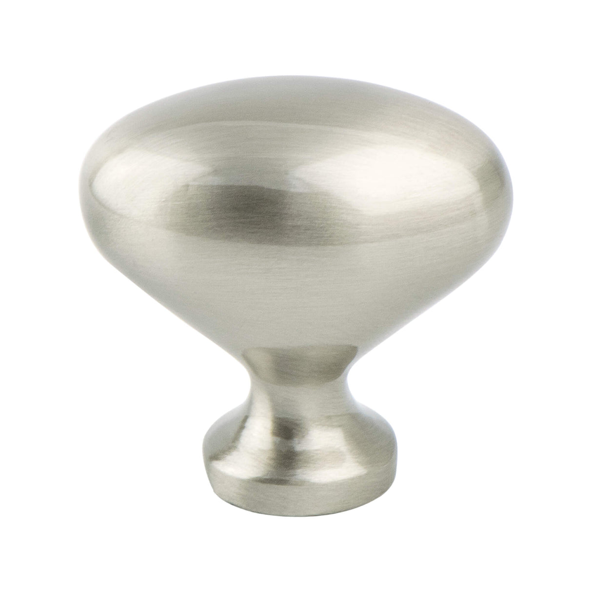 American Classics Brushed Nickel Oval Knob