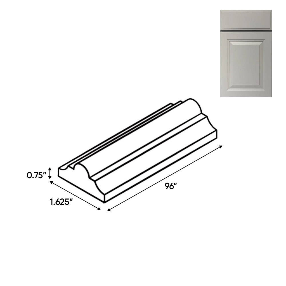 Avalon Ashen - 0.75 Inch Trims Accessories - .75