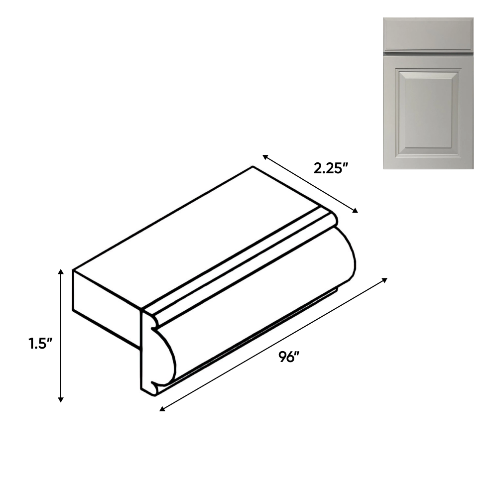 Avalon Ashen - 2.25 Inch Trims Accessories - 2.25