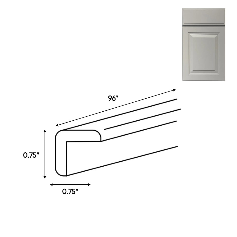 Avalon Ashen - 0.75 Inch Trims Accessories - .75