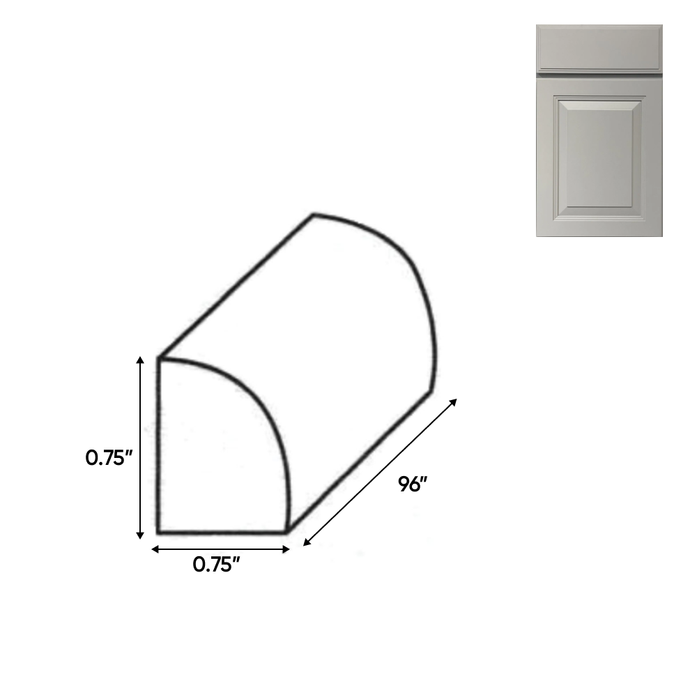 Avalon Ashen - 0.75 Inch Trims Accessories - .75