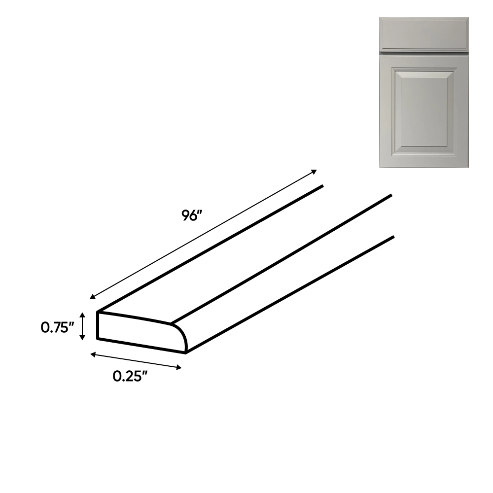 Avalon Ashen - 0.25 Inch Trims Accessories - .25