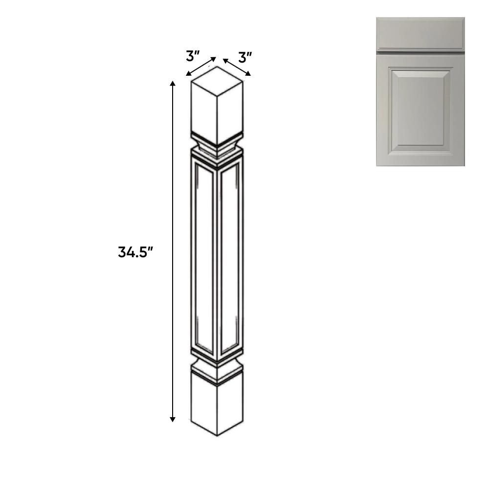Avalon Ashen - 3 Inch Structural Accessories - 3