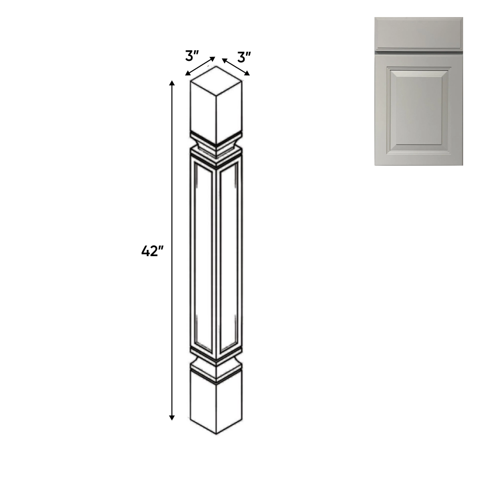 Avalon Ashen - 3 Inch Structural Accessories - 3