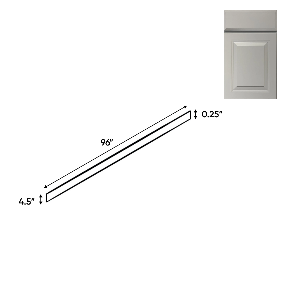 Avalon Ashen - 96 Inch Toe Kick Accessories - 96