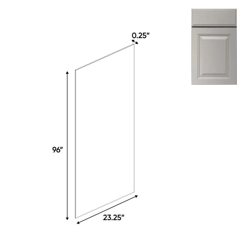 Avalon Ashen - 23.25 Inch Side Finished Skins Accessories - 23.25