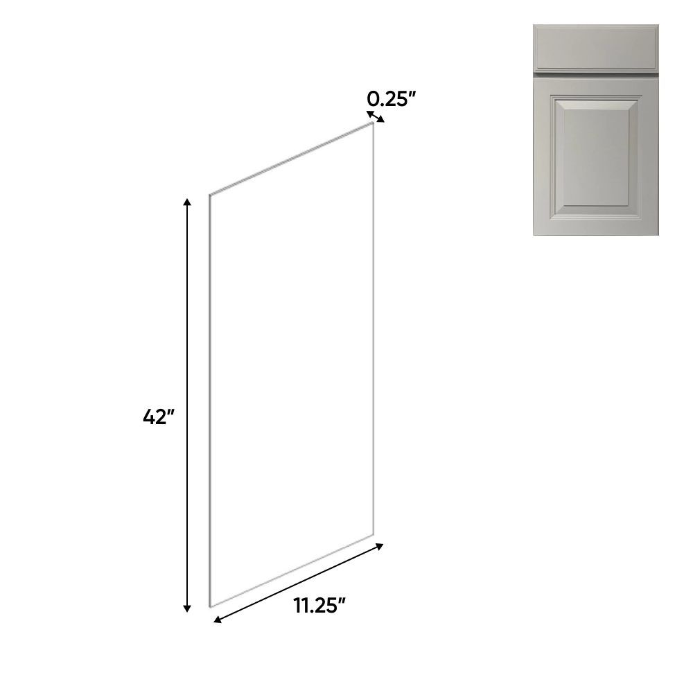 Avalon Ashen - 11.25 Inch Side Finished Skins Accessories - 11.25" Width x 42" Height x .25" Depth