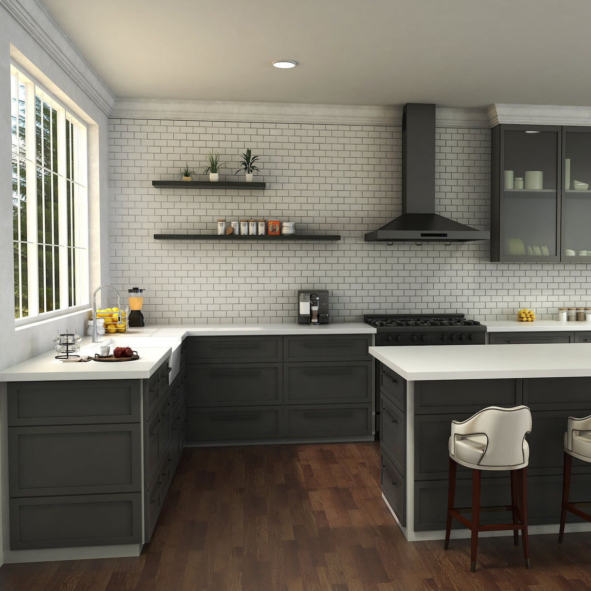 ZLINE Apollo Kitchen Faucet in Chrome (APL-KF-CH)