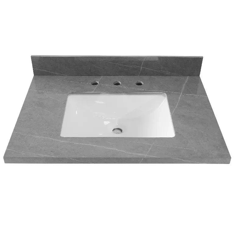 Armani Gray S - Armani Gray Sintered Stone 49" x 22" x 1.25"