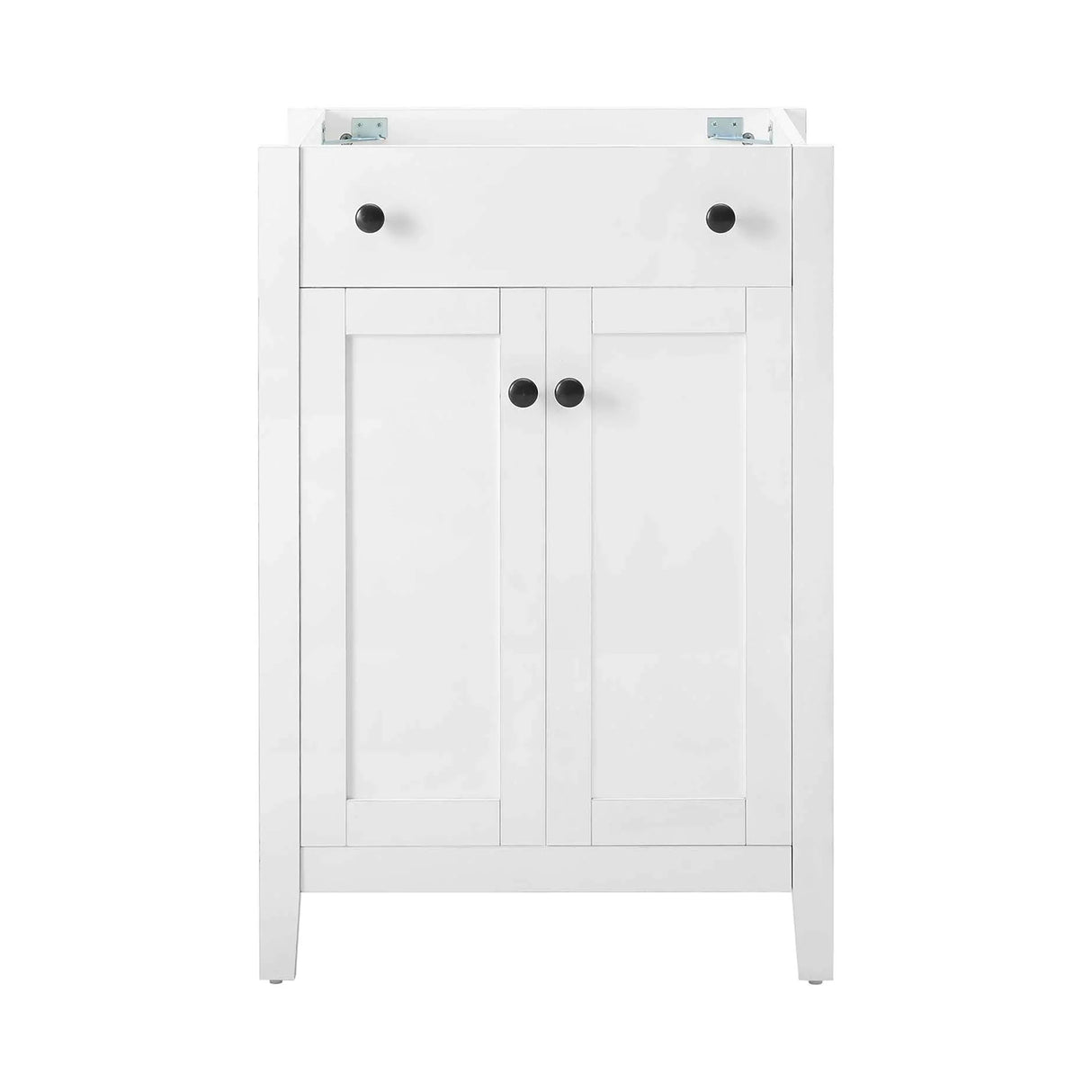 Nury 24 Inch Freestanding Bathroom Vanity Cabinet With Soft Closing Doors ( Sink Basin Not Included)