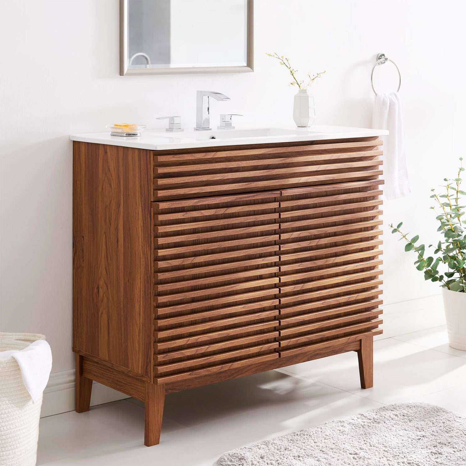 Freestanding bathroom vanity sales