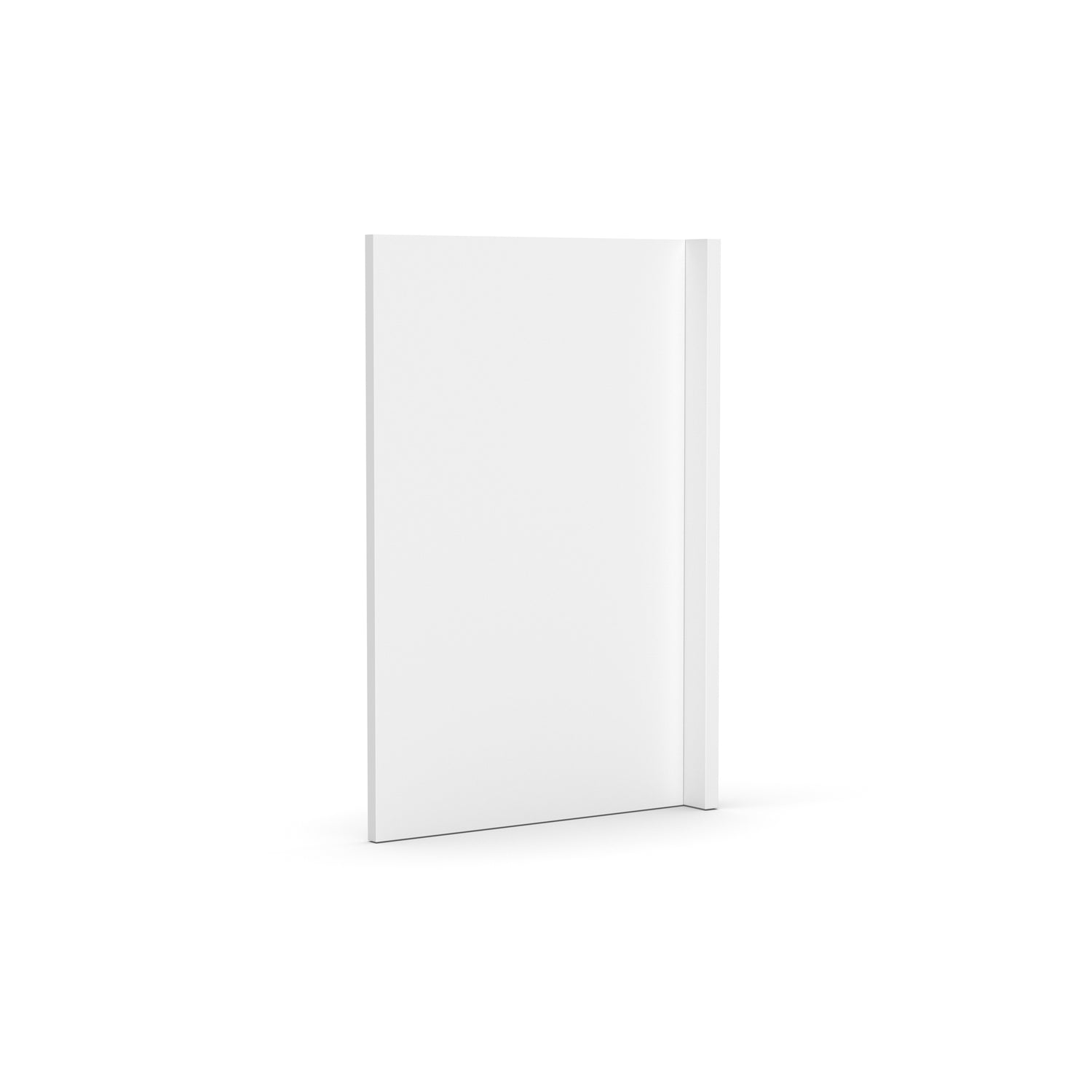 Liberty Shaker White - 3 Inch End Panels Accessories - 3" Width x 34.5" Height x 24" Depth