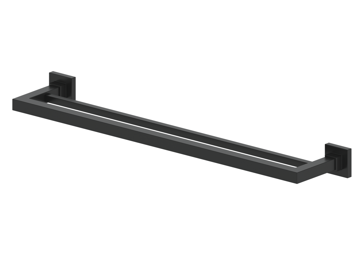 ZLINE Bliss Double Towel Rail in Matte Black (BLS-TRD-MB)