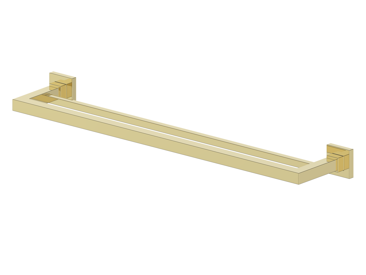 ZLINE Bliss Double Towel Rail in Polished Gold (BLS-TR-PG)
