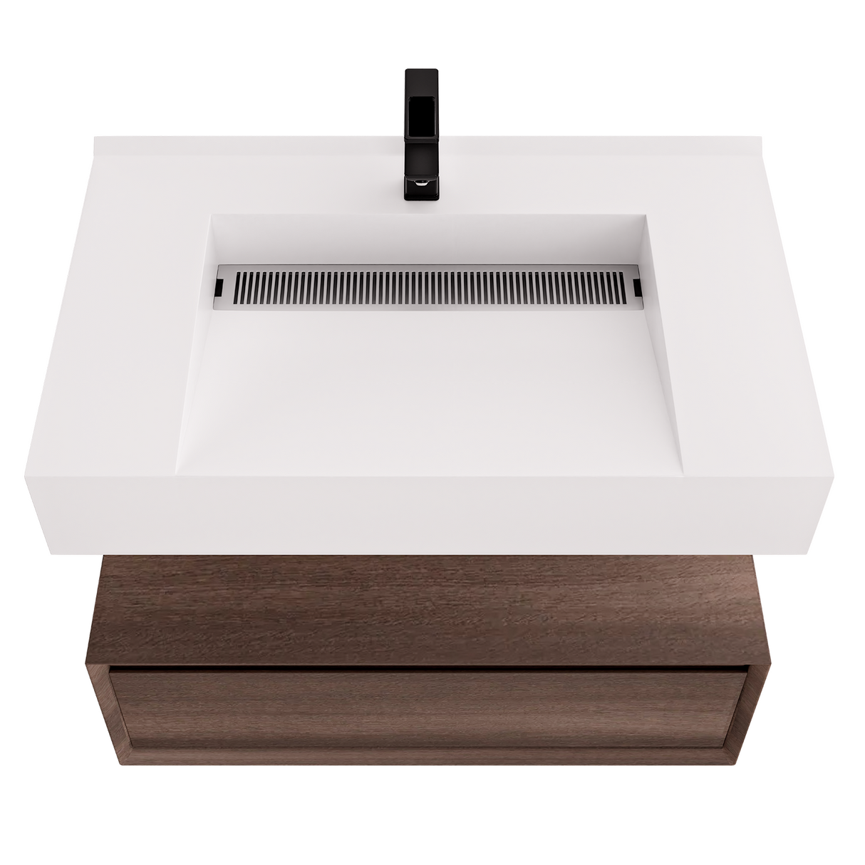 Alysa 30" Floating Bathroom Vanity Set with FLX16 Acrylic Sink