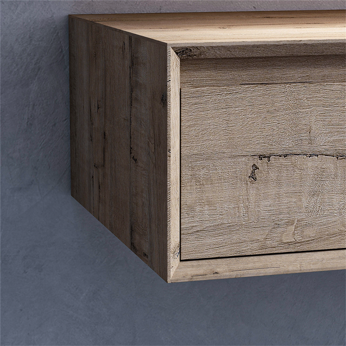 Alysa 42" Floating Bathroom Vanity Set with FLX16 Acrylic Sink