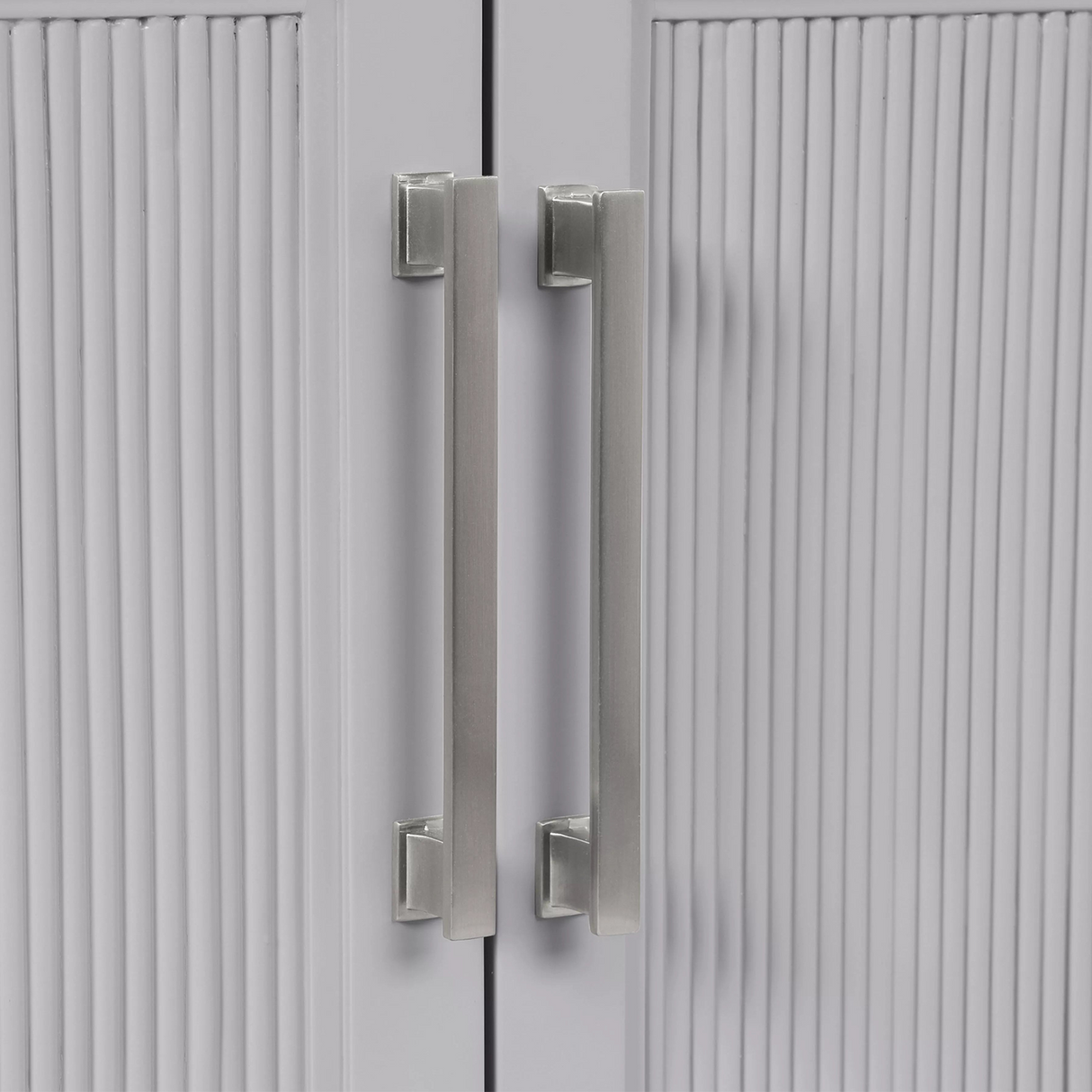 30" Hollister Vanity Combo In Light Gray With Sintered Stone Top