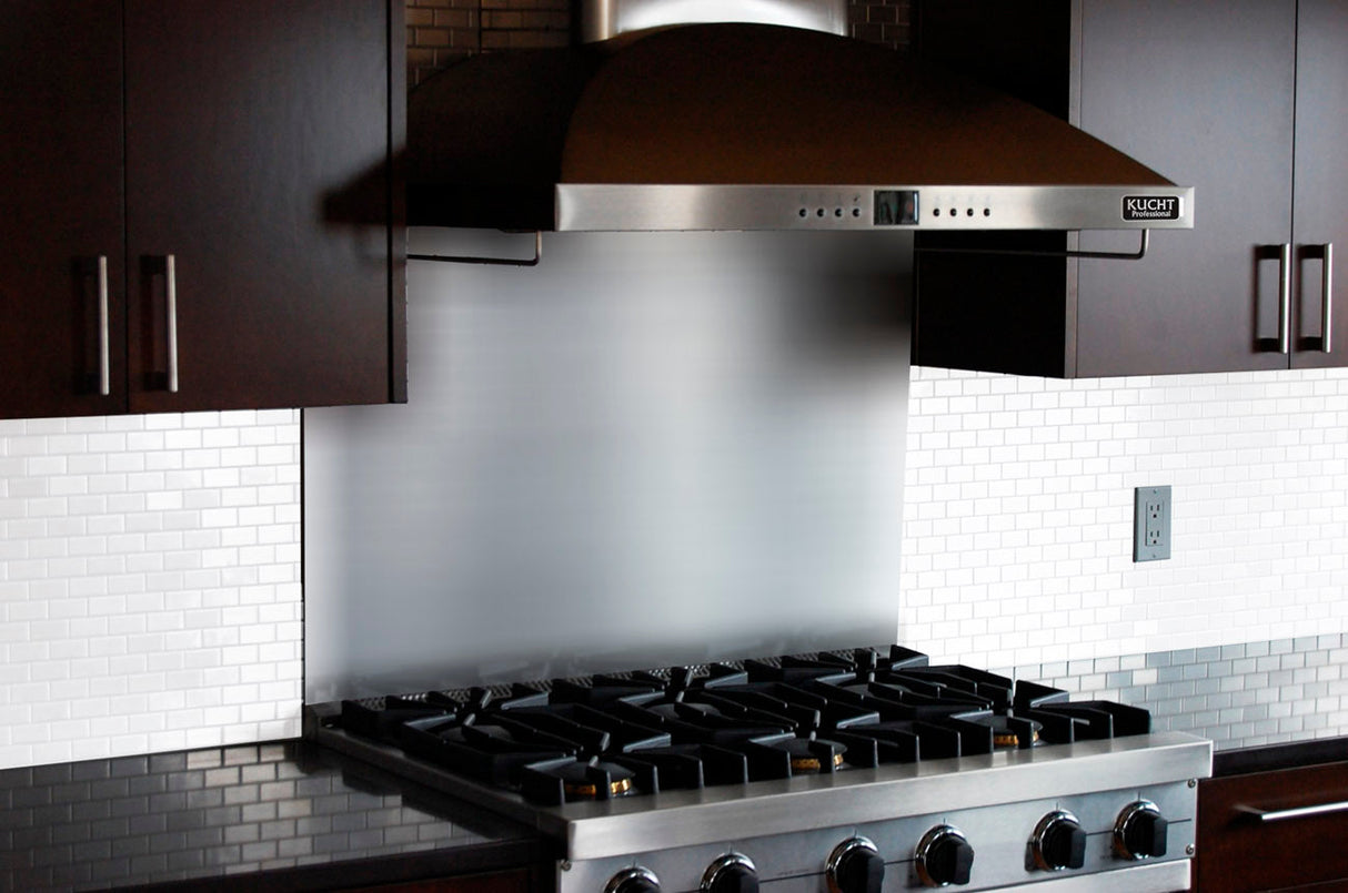 30 in. Black Slpash Stainless Steel