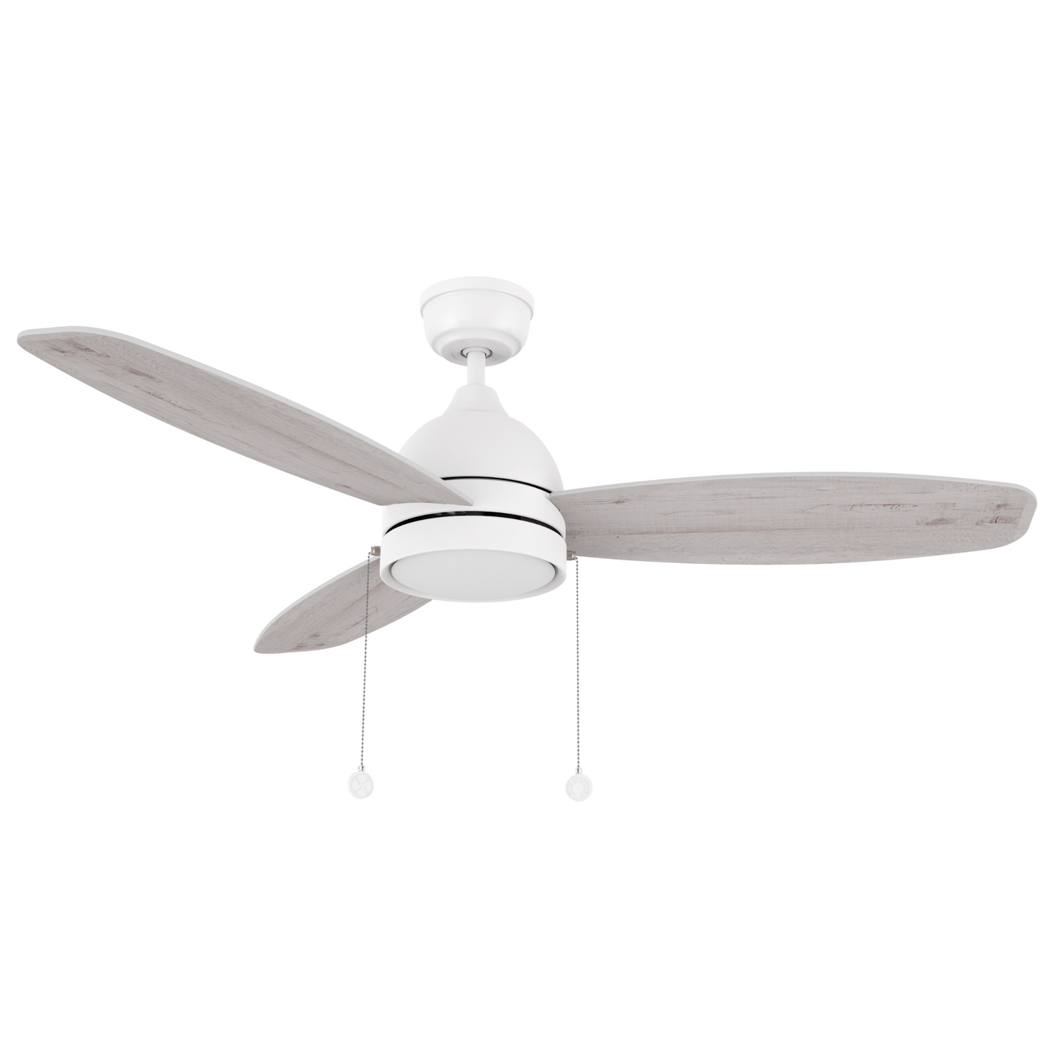 GREENWOOD 48" inch 3-Blade Ceiling Fan with LED Light & Pull Chain