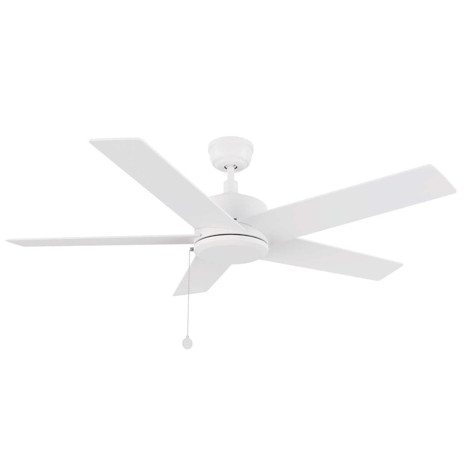 ASCOTT 52 In 5 Blade Smart Ceiling Fan Without  LED  Lights With Pull Chain
