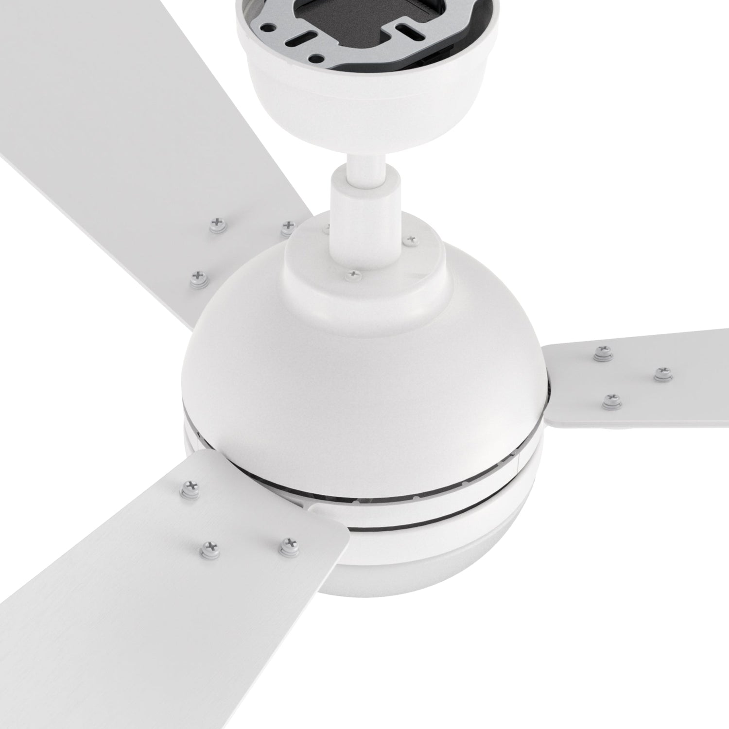 ZEPHYR 52 In 3 Blade Smart Ceiling Fan With Integrated LED Lights With Remote Control