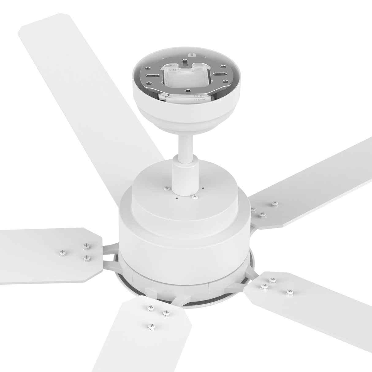 DUNKIRK 60 In 5 Blade Smart Ceiling Fan Without LED Lights With Remote Control