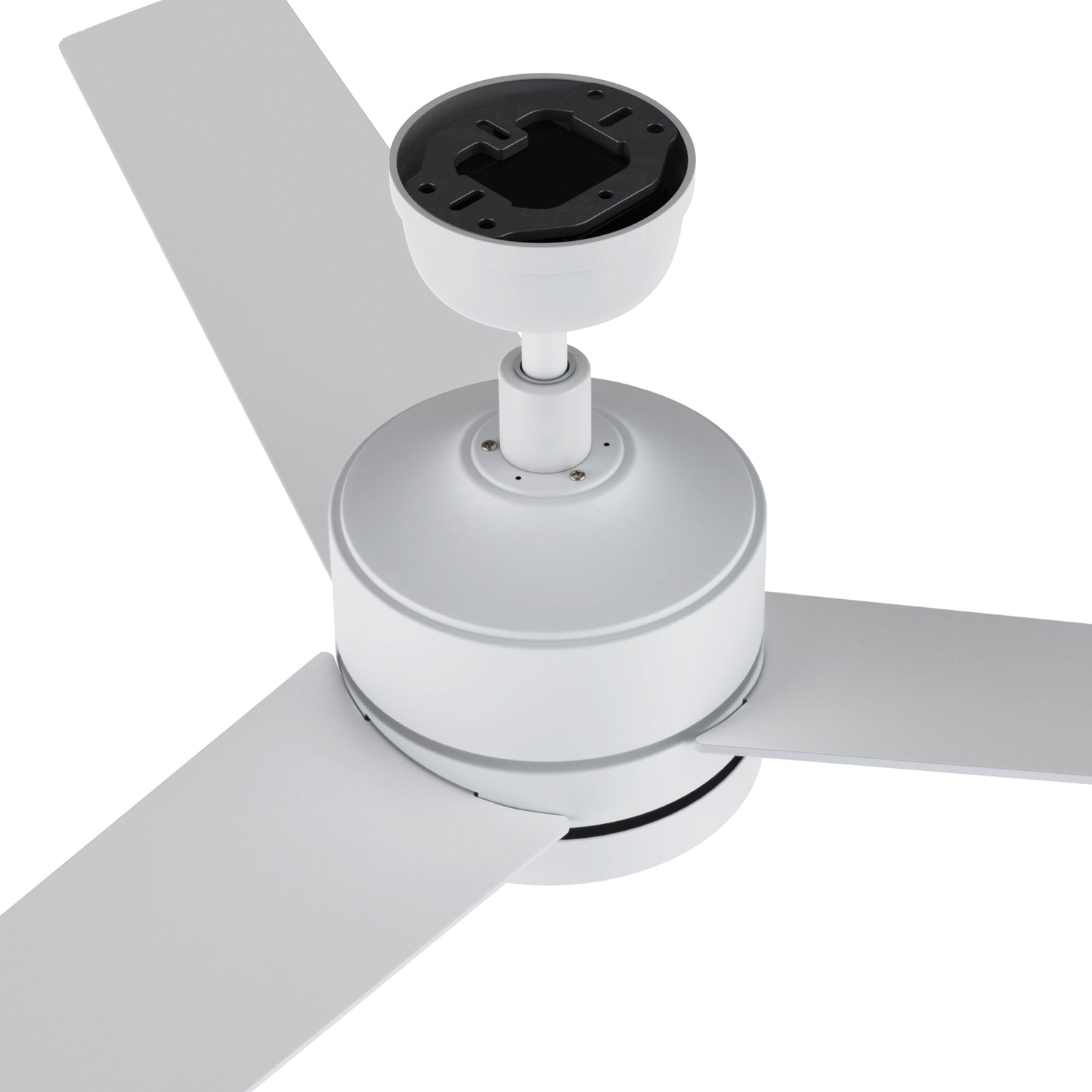 SANTANA 52 In 3 Blade Smart Ceiling Fan With Integrated LED Lights With Wall Control