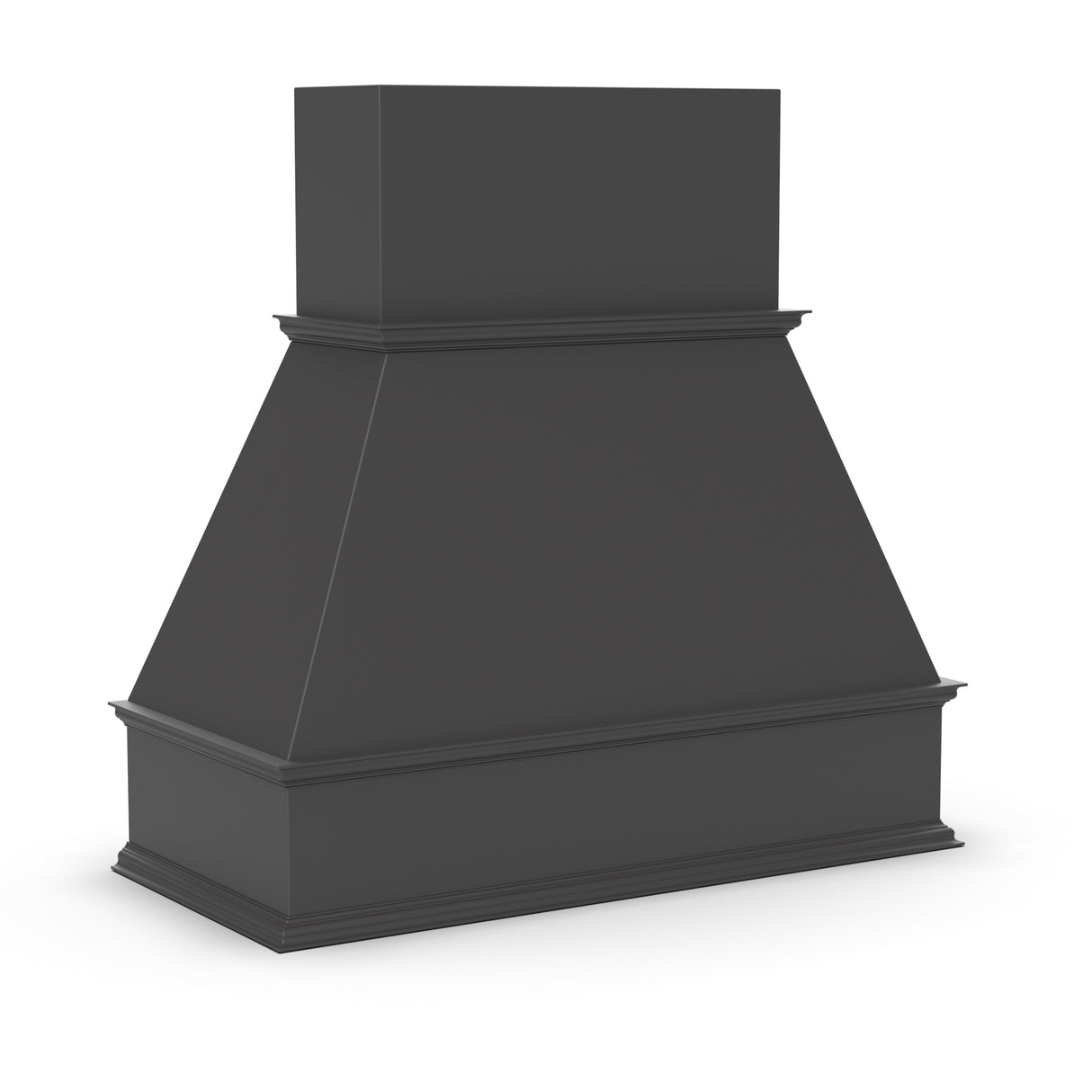 RTA - Liberty Shaker Grey - Chimney Hood - 40.5"W x 53"H x 24"D - LSG-CH42