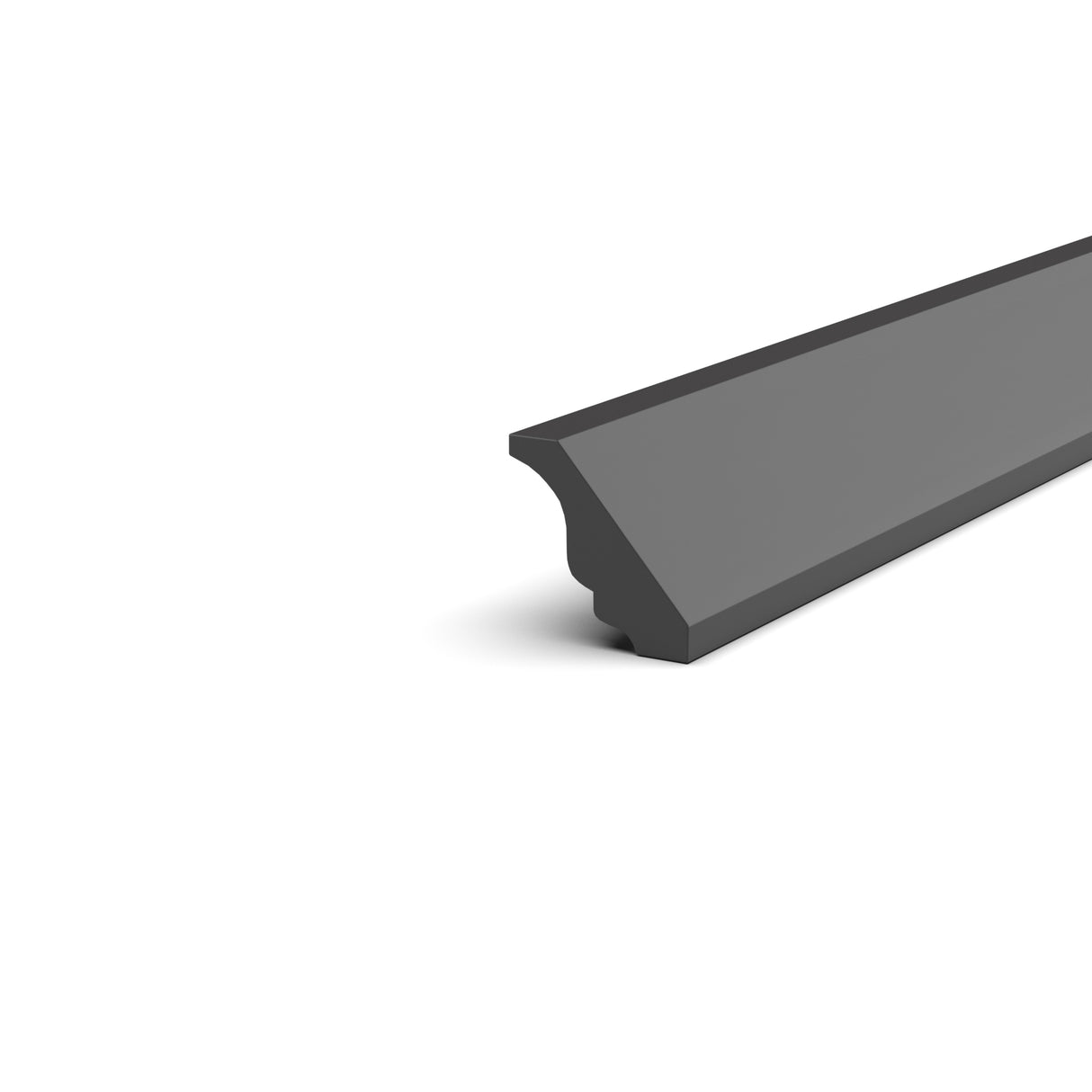 Liberty Shaker Grey - 3 Inch Crown Moldings Accessories - 2.875" Width x 3" Height x 96" Depth