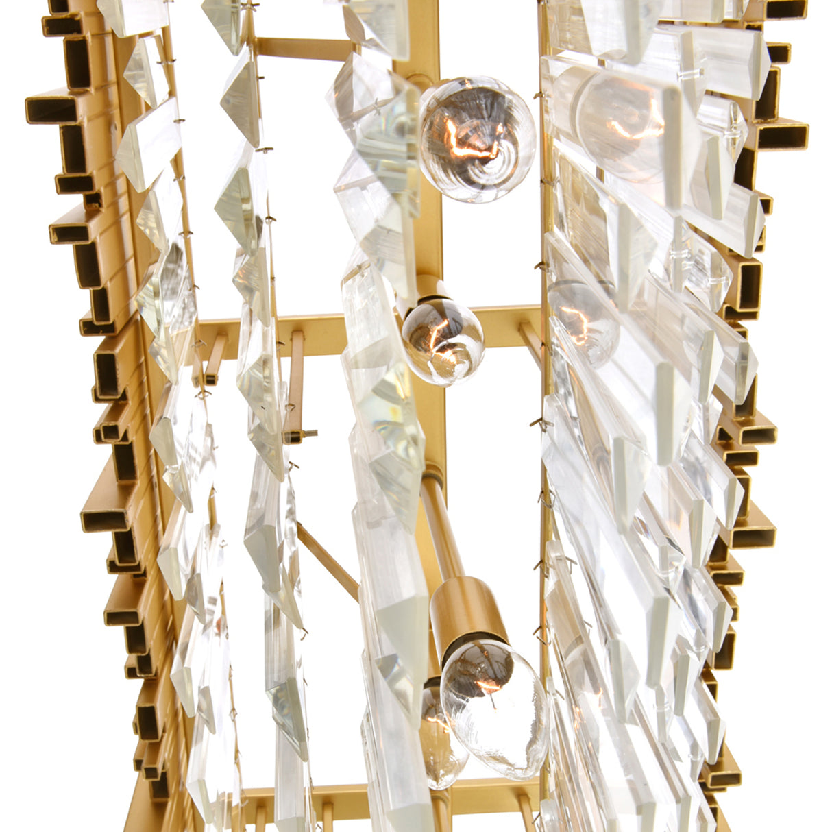 Deco 9 Light Medallion Gold Pool Table Light