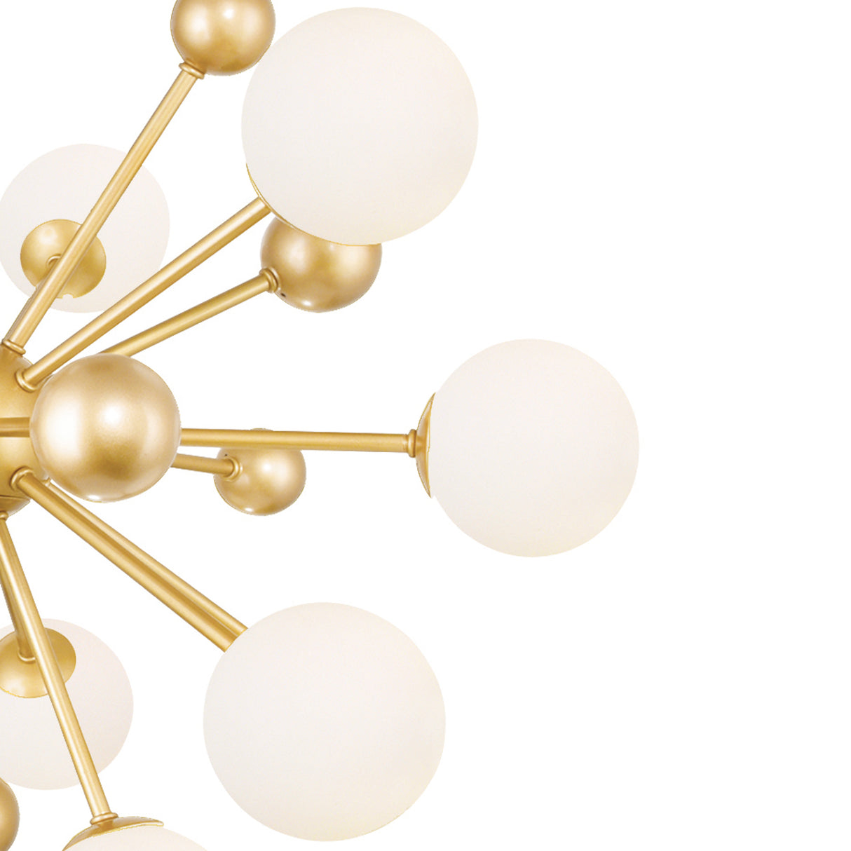 Element 11 Light 24in Sun Gold Chandelier