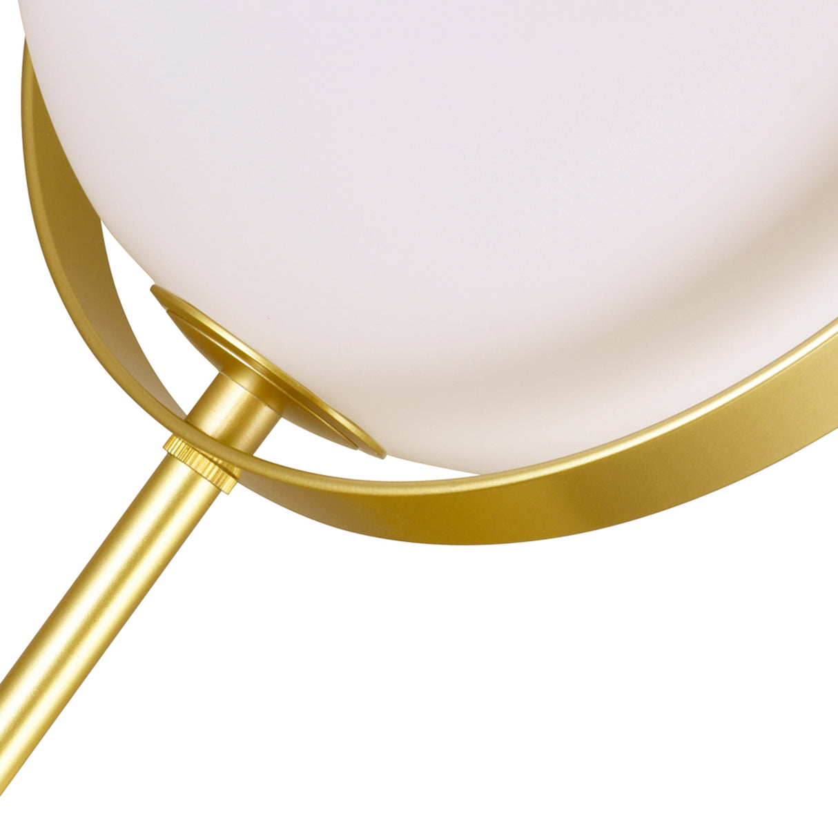 Da Vinci 1 Light 10in Brass Table Lamp