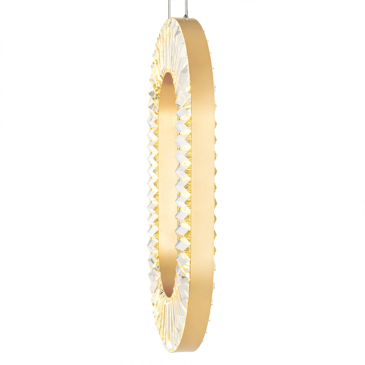 Bjoux LED Chandelier With Sun Gold Finish