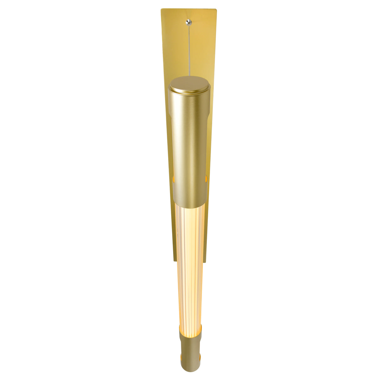 Neva Integrated LED 36in Satin Gold Chandelier