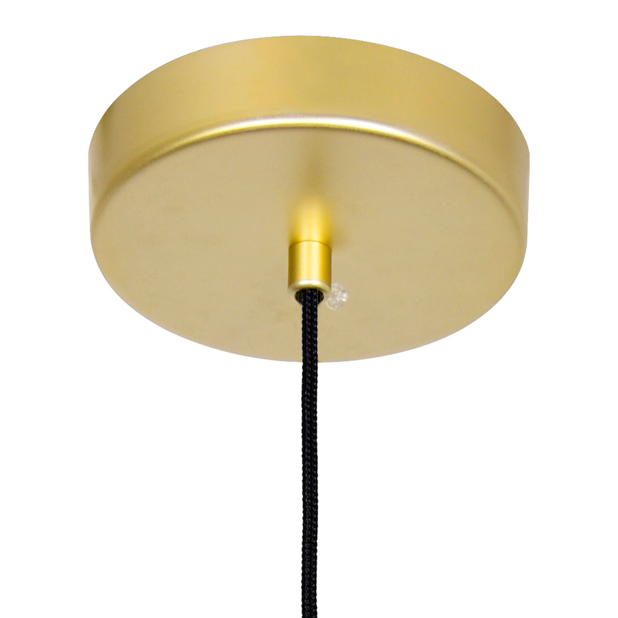 Lena Integrated LED 5in Satin Gold Mini Pendant