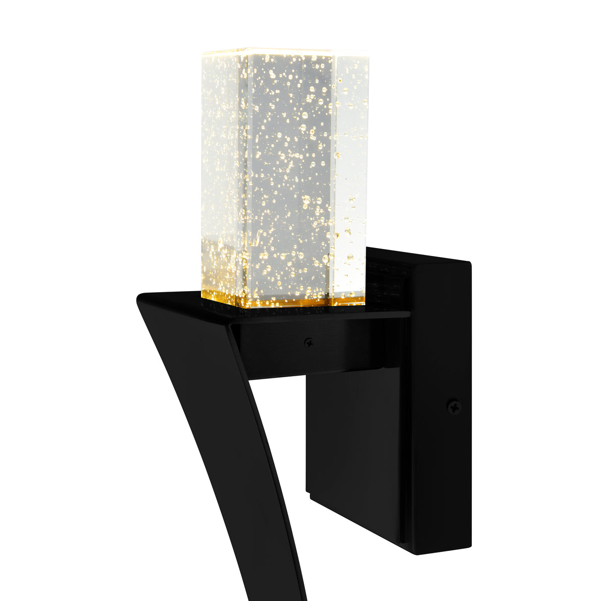 Catania Integrated LED 5in Black Wall Light