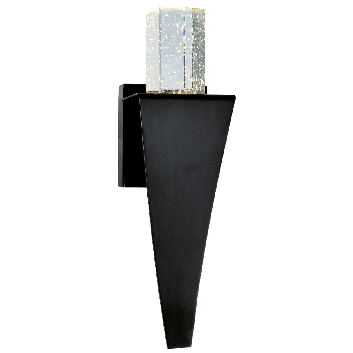 Catania Integrated LED 5in Black Wall Light