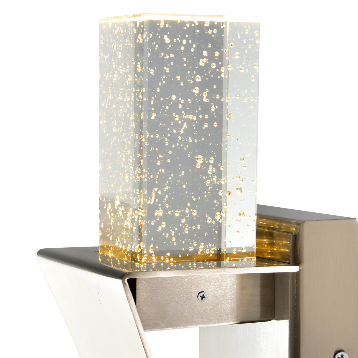 Catania Integrated LED 5in Satin Nickel Wall Light