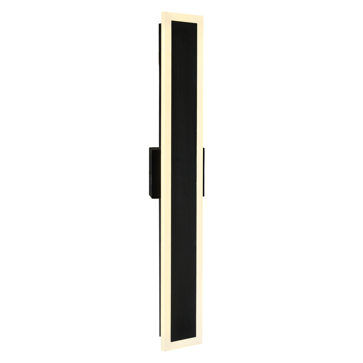 Malibu Integrated LED 32in Black Outdoor Wall Light