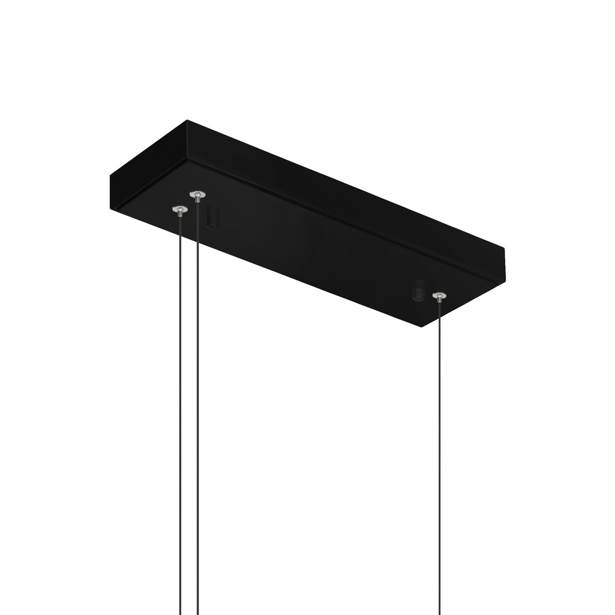 Candora Integrated LED 72in Black Chandelier