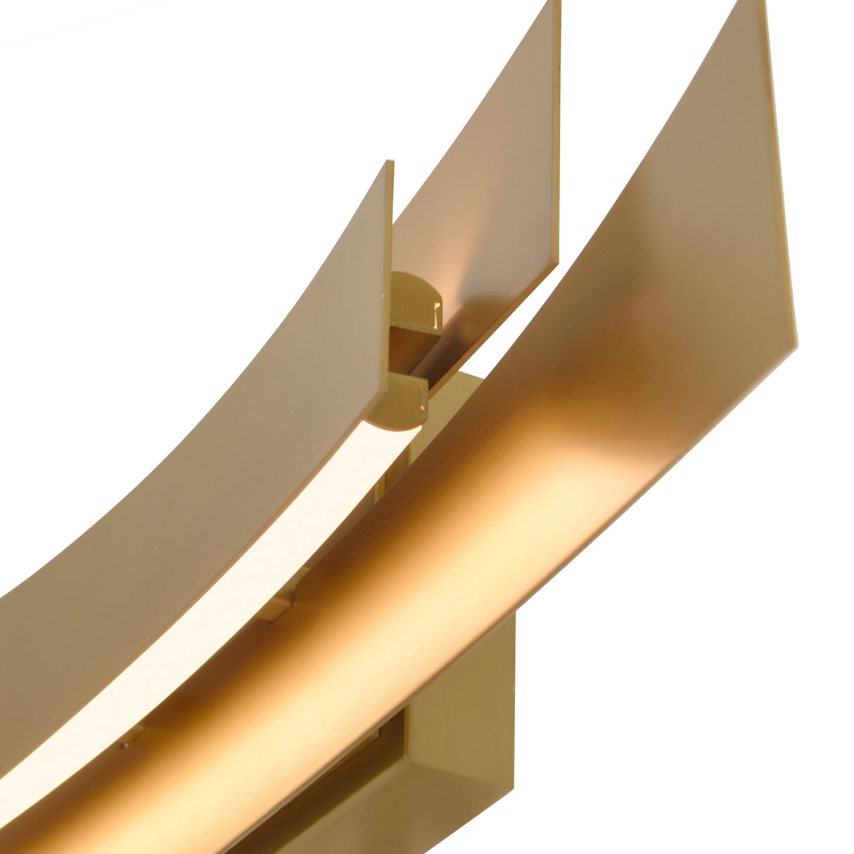 Candora Integrated LED 24in Brass Vanity Light