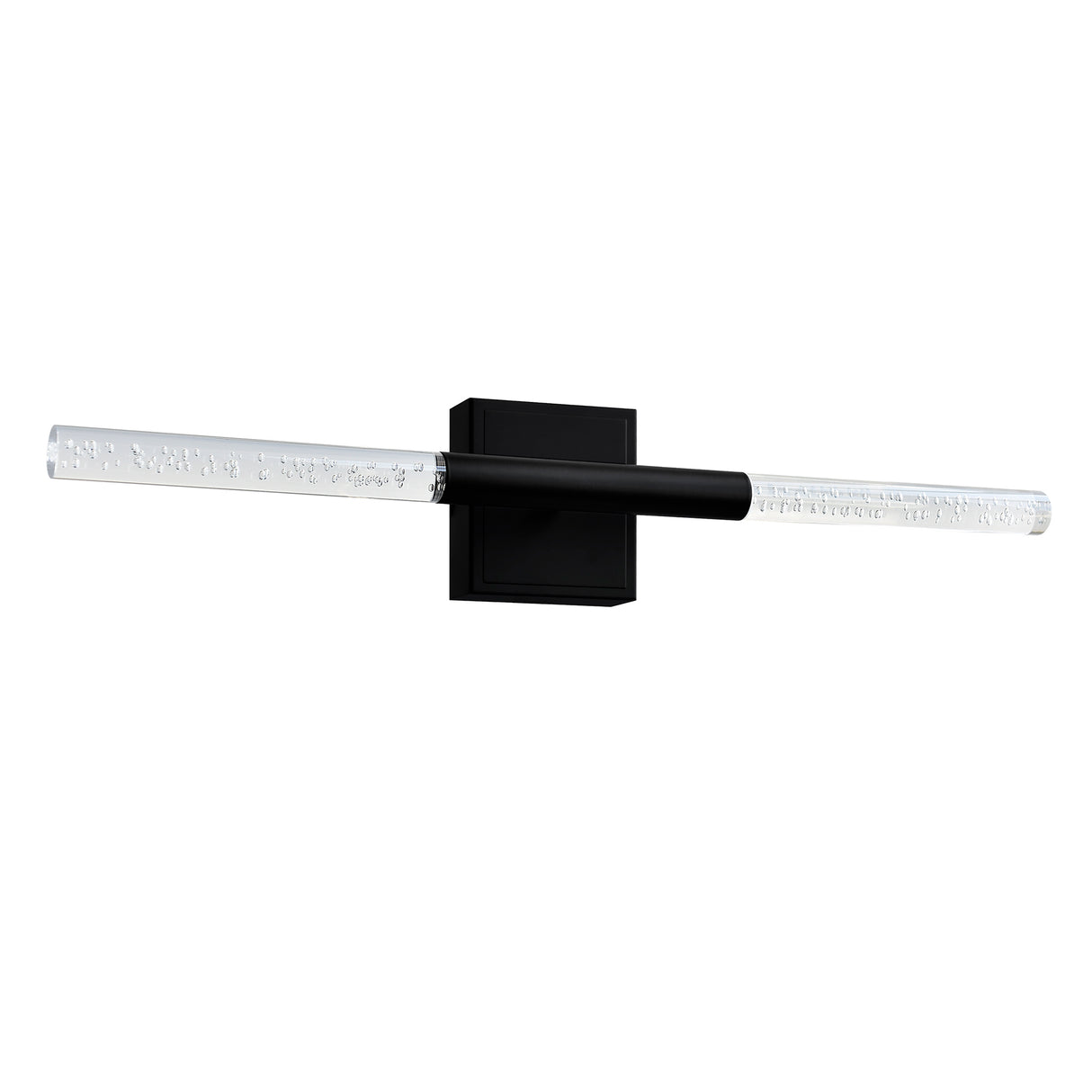 Dragonswatch Integrated LED 26in Black Vanity Light