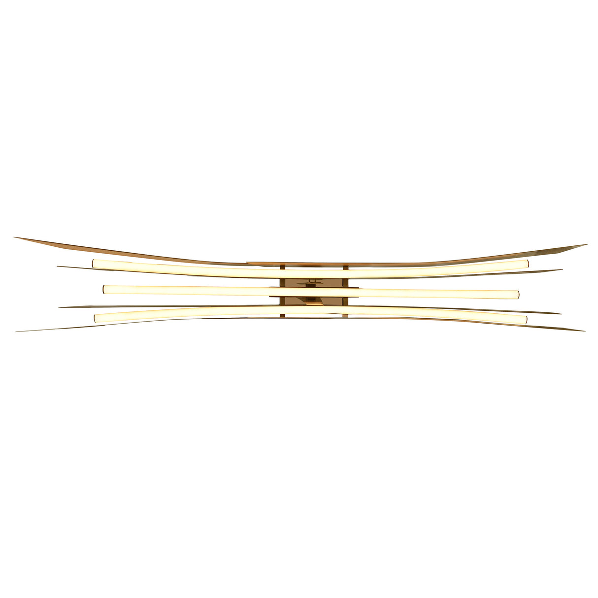 Solara Integrated LED 50in Brass Chandelier