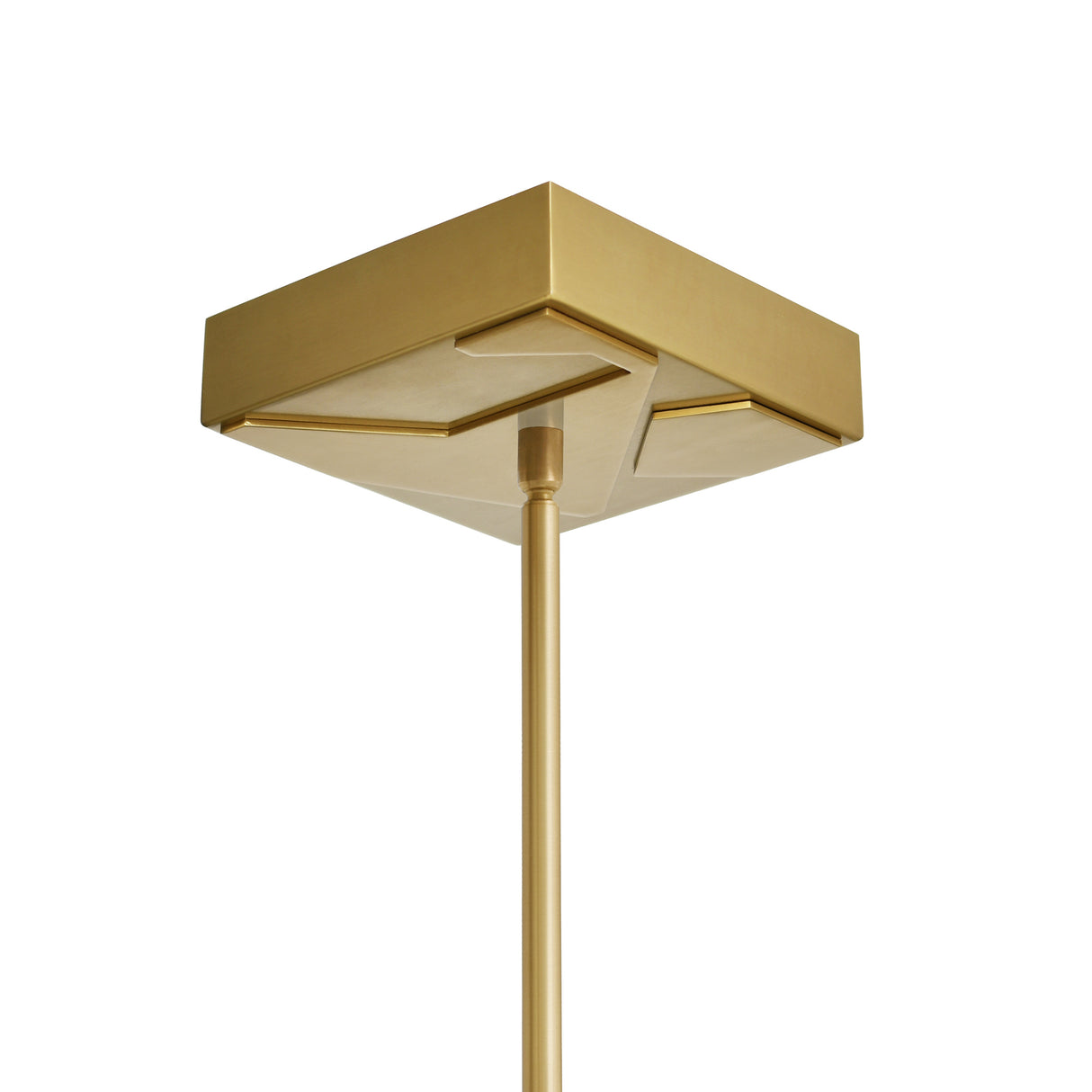Solara Integrated LED 50in Brass Chandelier