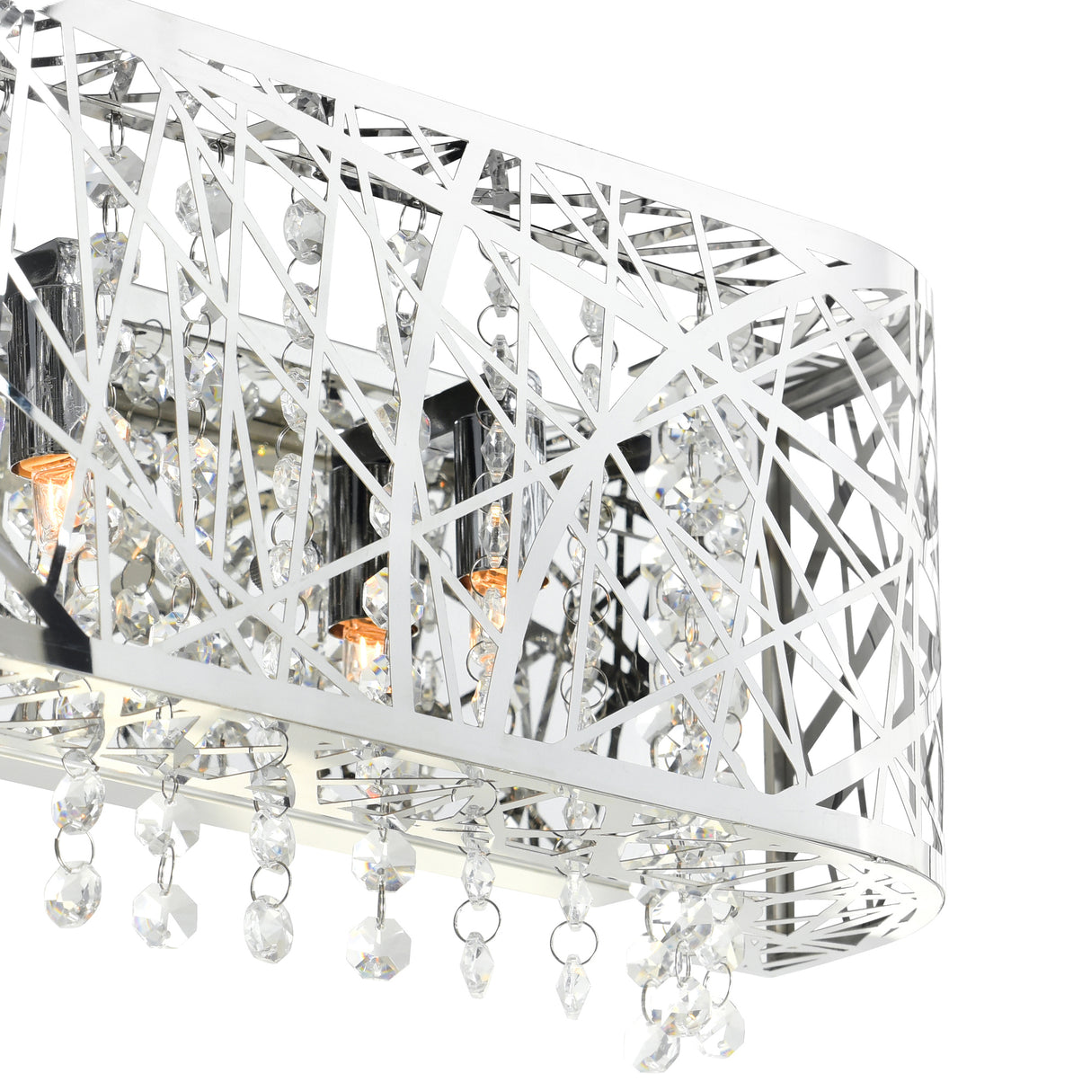 Eternity 6 Light 32in Chrome Vanity Light