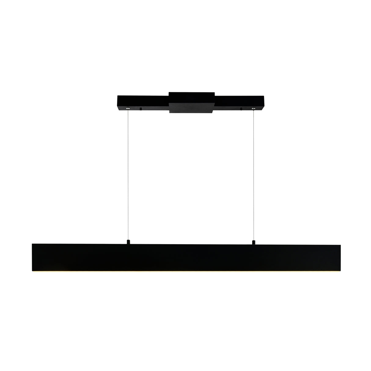 Krista Integrated LED 36in Satin Black Chandelier
