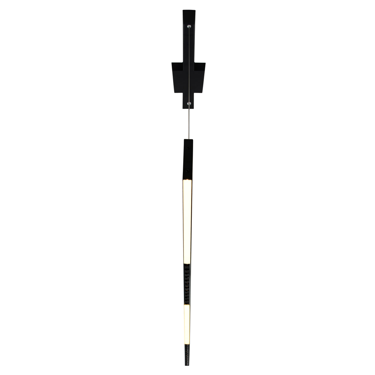 Bellagio Integrated LED 42in Black Chandelier